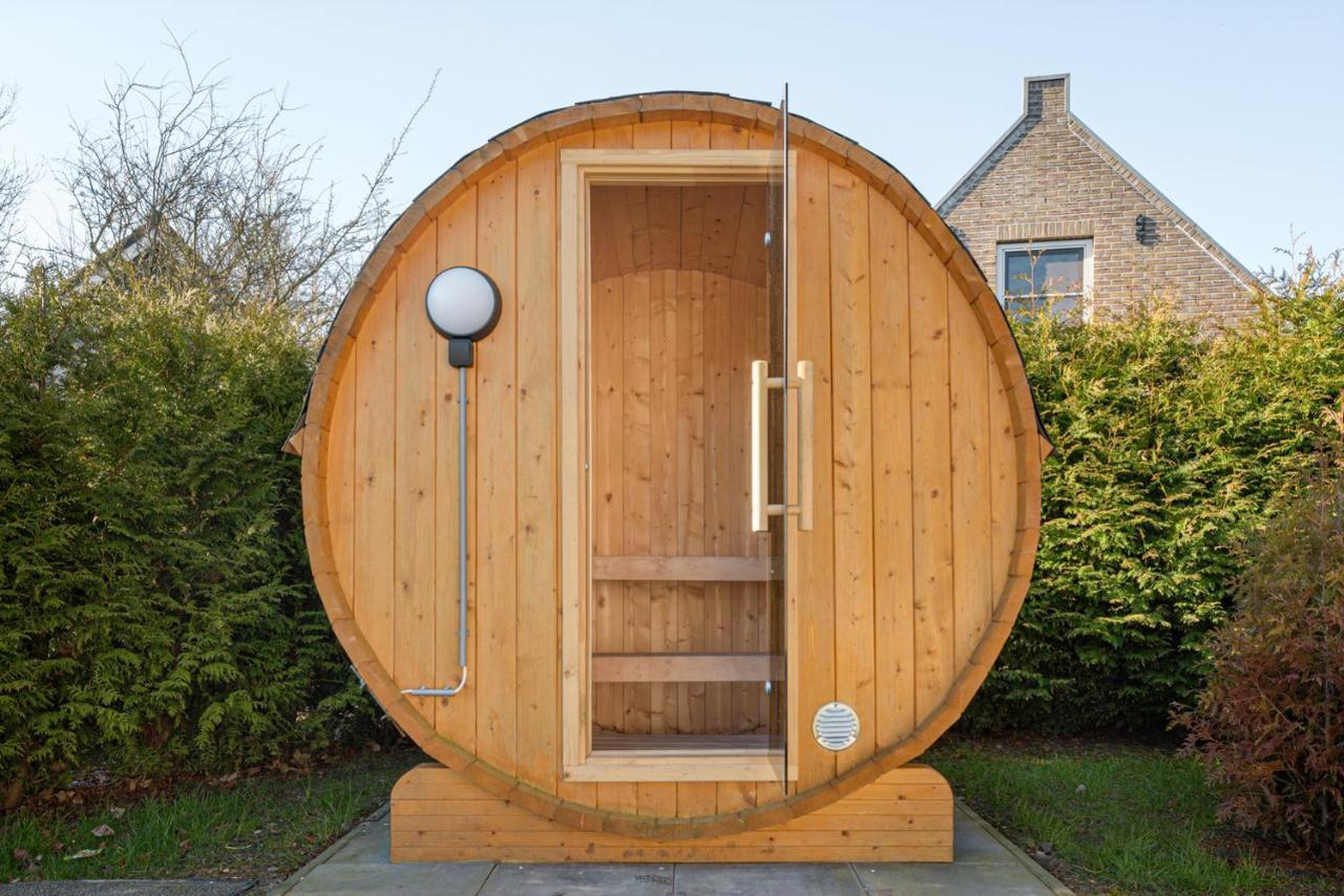 The Frisian Beach House Met Scandinavische Barrel Sauna Βίλα Tzummarum Εξωτερικό φωτογραφία
